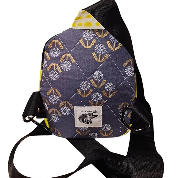 Mav Sling Patchwork Mini Sling Backpack: Ruby Star Society Crossbody Bag main image 4
